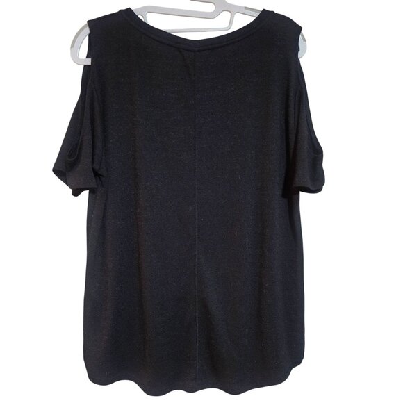 Rag & Bone Women’s Black Top S Minimalist Chic Monochrome Athleisure - Picture 4 of 12